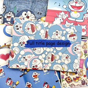 Nouveaux cahiers portables épais à couverture rigide A5, design mignon, dessin animé japonais, anime <span class=keywords><strong>Dora</strong></span>, pages entièrement colorées, pour enfants, artisanat en plastique - Product Image 2