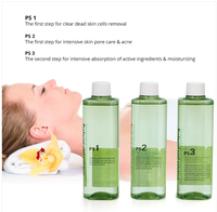 Origiank solusi wajah Aqua Korea 1 set dengan 4 botol PS1 PS2 PS3 PSC solusi stok Jerman dan pengiriman Jerman