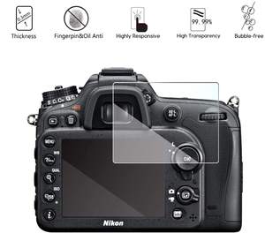 ฟิล์มกระจกนิรภัยกันแตก 9H สำหรับกล้อง Nikon D3400 Z6 Z7 ผลิตตามสั่งจากโรงงาน - Product Image 2