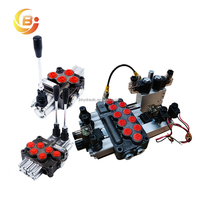 Vanne de commande directionnelle manuelle monobloc Junbao MB3 45L-Min à 2 bobines 315 bars pour tracteur agricole