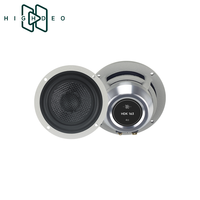 Kit Speaker Komponen 3-Way 6.5 Inch 60W RMS 4Ω HDK163 untuk Upgrade Audio Mobil, Cocok untuk Kebanyakan Model Mobil