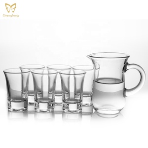 36มิลลิลิตรยิงแก้วที่มีขวดเหล้า <span class=keywords><strong>Maotai</strong></span> Baijiu ชุดแก้วที่มีโลโก้ที่กำหนดเอง - Product Image 2