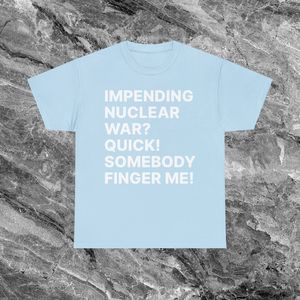 T-Shirt Divertente con Stampa Meme, Manica Corta, Unisex, Girocollo, Serigrafia, Maglietta Promozionale per Adulti - Product Image 1