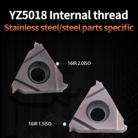ZUANTONG CNC Thread Insert 16 ER IR Super Hard Stainless Steel Nano-Coated OEM Universal Internal/External Turning Tool Inserts
