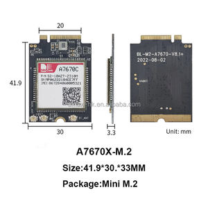 SIMCOM A7670シリーズCAT1 LTE GSM BLEモジュールA7670E A7670G A7670C M.2モジュールサポートLinuex Android Windows USBドライバ - Product Image 2