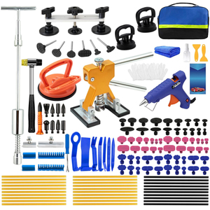 Kit complet d'outils professionnels PDR pour la réparation de bosses sans peinture avec marteau coulissant en T et extracteur à pont pour dommages de <span class=keywords><strong>grêle</strong></span> - Product Image 1