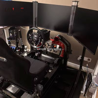 Moteur servo OEM, actionneur 4DOF, kits de simulateur de course 2DOF, simulateur de conduite dynamique G-Force, châssis de mouvement avec boîte de commande