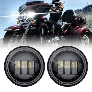 Fari fendinebbia a LED da 4,5 pollici per moto, luci fendinebbia a LED da 4-1/2 pollici per guida, all'ingrosso - Product Image 1