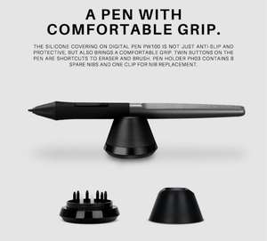 <span class=keywords><strong>Huion</strong></span> — tablette graphique <span class=keywords><strong>Inspiroy</strong></span> H1060P, pour dessin digital, avec stylet, pad professionnel - Product Image 5