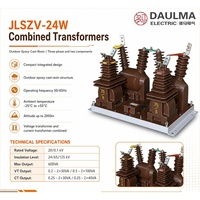Transformateur combiné en résine époxy 24 kV JLSZV-24W 100/5A classe 0,2S pour utilisation extérieure en comptage