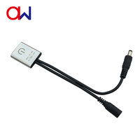DC12V 24V Sakelar Sensor Peredup Sentuh Pengontrol Peredupan Sentuh On‑off untuk Lampu Strip LED Lemari Kabinet