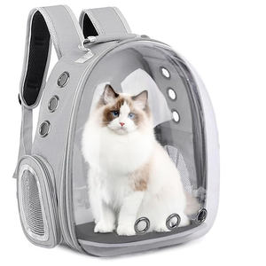 Sac de transport pour animaux de compagnie coloré, grand format, respirant et robuste, pour chat - Product Image 1