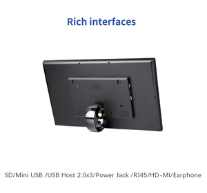 Multi Interface Digital Signage Display <b>Touch</b> 21.5 Inch POE Power Wall Mounted All in One Digital Signage Display - Product Image 4