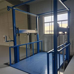 Elektrischer Aufzug für Zweistöckige Häuser Vertikaler Kleiner Wand-Außenlift 500kg Hydraulischer Fracht- und 1000kg Lastenaufzug Günstiger Aufzug Modell SJD3-5 - Product Image 5