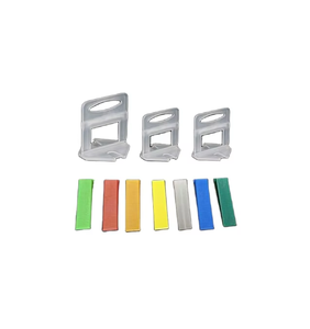 Cales <span class=keywords><strong>de</strong></span> nivellement en plastique, entretoises, système <span class=keywords><strong>de</strong></span> nivellement <span class=keywords><strong>de</strong></span> carreaux en <span class=keywords><strong>PVC</strong></span>, épaisseur 1 mm-1,5 mm, clips en plastique pour carreaux <span class=keywords><strong>de</strong></span> sol extérieurs, carreaux <span class=keywords><strong>de</strong></span> céramique - Product Image 1