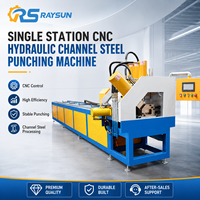 Machine de découpe et de poinçonnage industrielle hydraulique pour profilés métalliques perforés de Chine - Prix compétitif