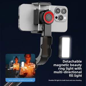 Trépied perche à <span class=keywords><strong>selfie</strong></span> anti-tremblement 680 mm, avec lumière d'appoint et télécommande Bluetooth, pour <span class=keywords><strong>selfie</strong></span>, vlog et diffusion en direct - Product Image 3