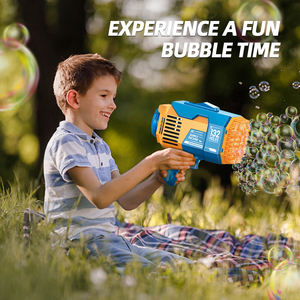 OT ALE lectric 132-holes azazooka ococket ooom bble ubble Gun lower inferior o Kids ututdoor nndoor, irirthday ededding arty IFT - Product Image 5