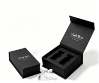 Caja de Embalaje Personalizada para Viales de 2 ml, 3 ml, 5 ml y 10 ml, Cajas de Papel para Botellas Pequeñas