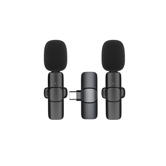 Hot Selling K9 K35 Professional Lavalier Wireless Microphone for YouTube Live Stream Podcast Portable Microphone Mobile Phone