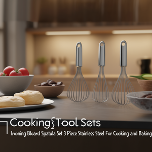 Set di spatole da cucina in acciaio inossidabile, 3 pezzi, per cucinare e infornare - Product Image 3