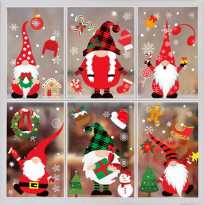 Calcomanías Navideñas Personalizadas <span class=keywords><strong>para</strong></span> Ventanas <span class=keywords><strong>de</strong></span> <span class=keywords><strong>Vinilo</strong></span>, Diseño <span class=keywords><strong>de</strong></span> Estrella, Resistentes al Agua, Impresión UV, Adhesivo Decorativo <span class=keywords><strong>para</strong></span> el Hogar - Product Image 2