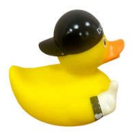 Canard en PVC jaune promotionnel, canard en caoutchouc 3D, mini canards flottants pour le bain
