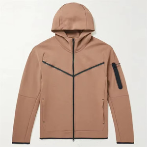 Sweat à Capuche Polaire Homme Personnalisé, Zippé Intégralement, Léger, Style Sportswear Technique, Avec Poche sur la Manche - Product Image 2