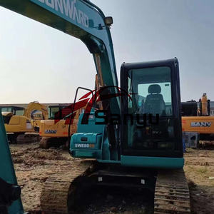 Mejor Precio, Marca Original Sunward SWE80 SWE60, Mini Excavadora Usada de 8 Toneladas, Máquina Excavadora de Construcción Usada de Marca Reconocida en Venta - Product Image 4
