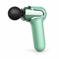 Mini pistolet de massage portable avec écran LCD, masseur musculaire profond rechargeable, pistolet de percussion électrique professionnel pour fascias
