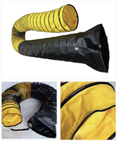 Tuyau flexible combiné en PVC résistant à la chaleur, revêtu pour haute température, 350 mm