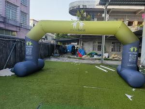 定制运动项目充气拱门充气竞赛拱门充气起点终点线拱门广告促销 - Product Image 2