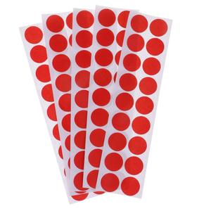 Self-Adhesive <b>Label</b> Round Red Dot Sticker 1in Strong <b>Stickiness</b> For Packaging <b>Labels</b> - Product Image 1