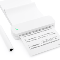 Imprimante thermique portable A4 sans encre certifiée CE/FCC, compatible iOS/Android, pour tatoueurs, enseignants et établissements de formation