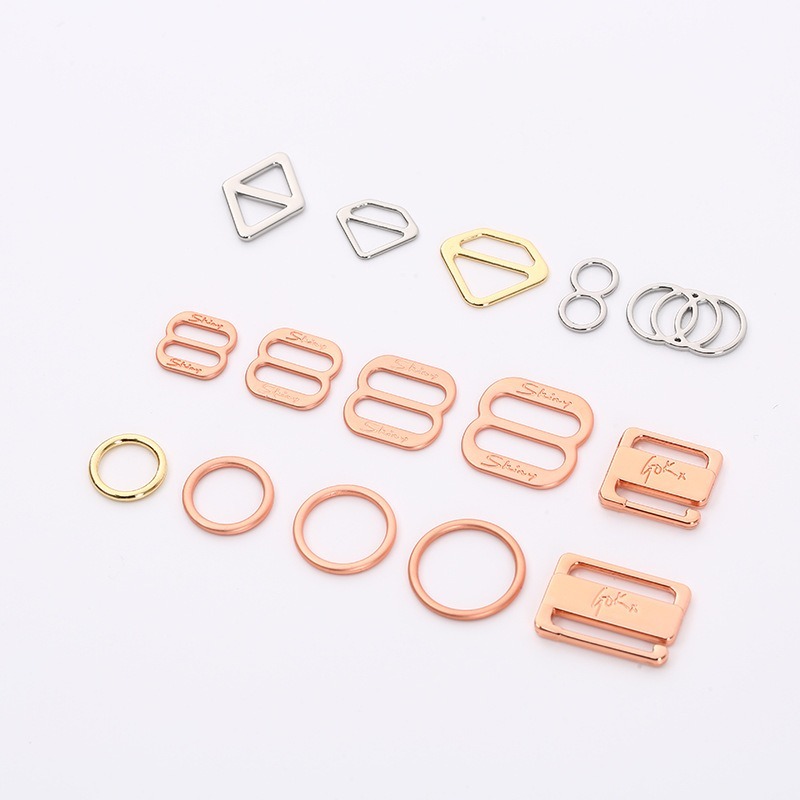 Custom Zinc Alloy Bra Ring Adjuster