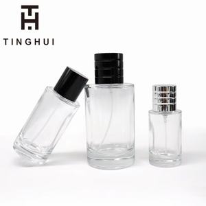 Customized Luxury Perfume Bottle 30ml 50ml 100ml Flat Glass Scent Diffuser with Sprayer <b>and</b> Dropper <b>Sealing</b> Type - Product Image 6