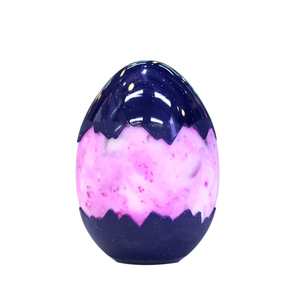 Unique egg shape pet plastic bottle for juice beverage milk tea