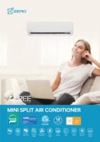 Prix de gros 9000-24000 BTU 220-240V 60HZ R454B Unités intérieures murales de pompe à chaleur mini-split, écoénergétiques pour usage domestique