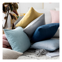 Innermor rayé personnalisé solide housse de coussin Polyester coton taie d'oreiller pour canapé-lit siège de voiture tissé décor à la maison pour l'hôpital