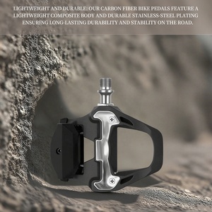 Pedal <span class=keywords><strong>de</strong></span> Bicicleta LEWEE - Sistema <span class=keywords><strong>de</strong></span> Bloqueo SL, Rodamiento Sellado para Bicicleta <span class=keywords><strong>de</strong></span> Carretera, Pedal con Calas Autoblocantes, Ultraligero, Resistente al Agua, BMX - Product Image 5