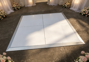 Paneles Portátiles para Pista de Baile, Blancos y Brillantes, para Eventos de Boda en Interiores y Exteriores, Alquiler de Pistas de Baile - Product Image 1