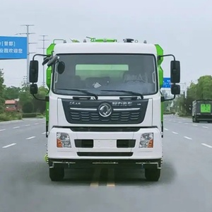 Camión barredor de calles inteligente Dongfeng, camión de limpieza de calles de alta presión - Product Image 3