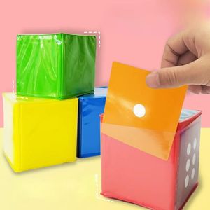 Lot de cubes de rangement interactifs en <span class=keywords><strong>tissu</strong></span> doux et mousse EVA pour l'apprentissage précoce des enfants - Product Image 2