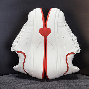 Baskets blanches à plateforme pour femmes, nouveau style printemps 2025, tendance, sportives, décontractées et polyvalentes - Product Image 3