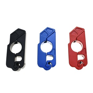 Antivol de frein de <span class=keywords><strong>moto</strong></span> en plastique bleu durable, dispositif de sécurité robuste 390g, côté droit, <span class=keywords><strong>pour</strong></span> motocross, cyclomoteurs, scooters, VTT - Product Image 2