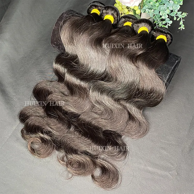 Good market 100% raw cambodian hair bundle vendors wholesale long hair, For sale body wave curly human hair weave