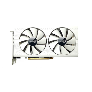 Carte graphique AI de haute qualité <span class=keywords><strong>RX470</strong></span> 8G blanche et noire à double ventilateur - Product Image 1