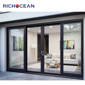 <span class=keywords><strong>Porte</strong></span> coulissante <span class=keywords><strong>en</strong></span> aluminium pour l'intérieur <span class=keywords><strong>de</strong></span> la maison RICHOCEAN, portes coulissantes insonorisées pour la cuisine - Product Image 3