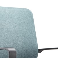 Chaise de bureau ergonomique pivotante réglable en hauteur avec dossier en maille et coussin épais pour la maison/le bureau, garantie de 3 ans