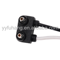 Konektor Trailer Otomotif 2 Pin Adaptor SAEJ1128 12-24V Kabel Tembaga Murni